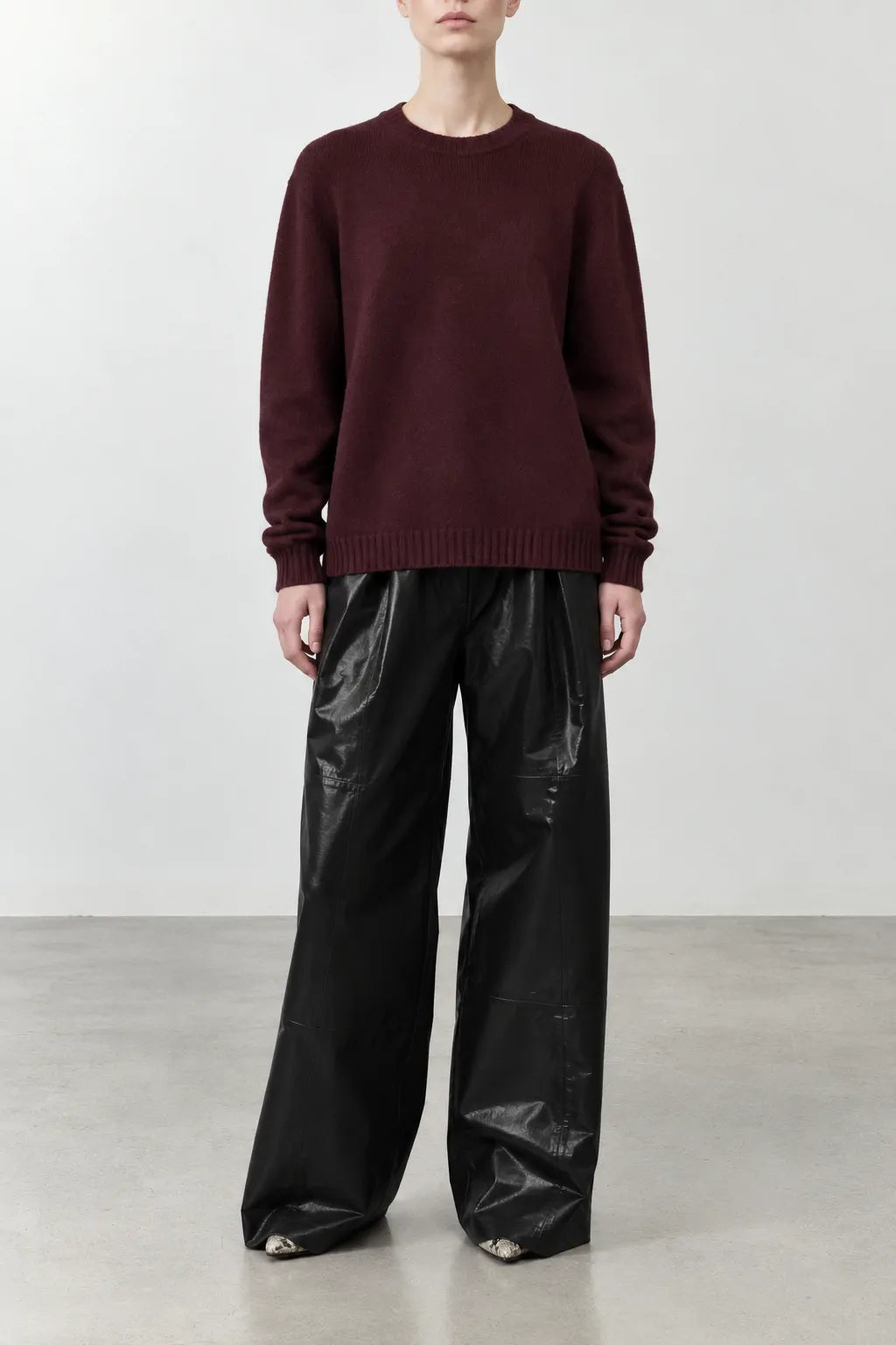 PULLOVER GIROCOLLO CACHEMIRE