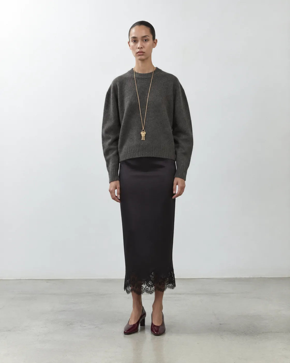 MAGLIA BOXY IN CACHEMIRE