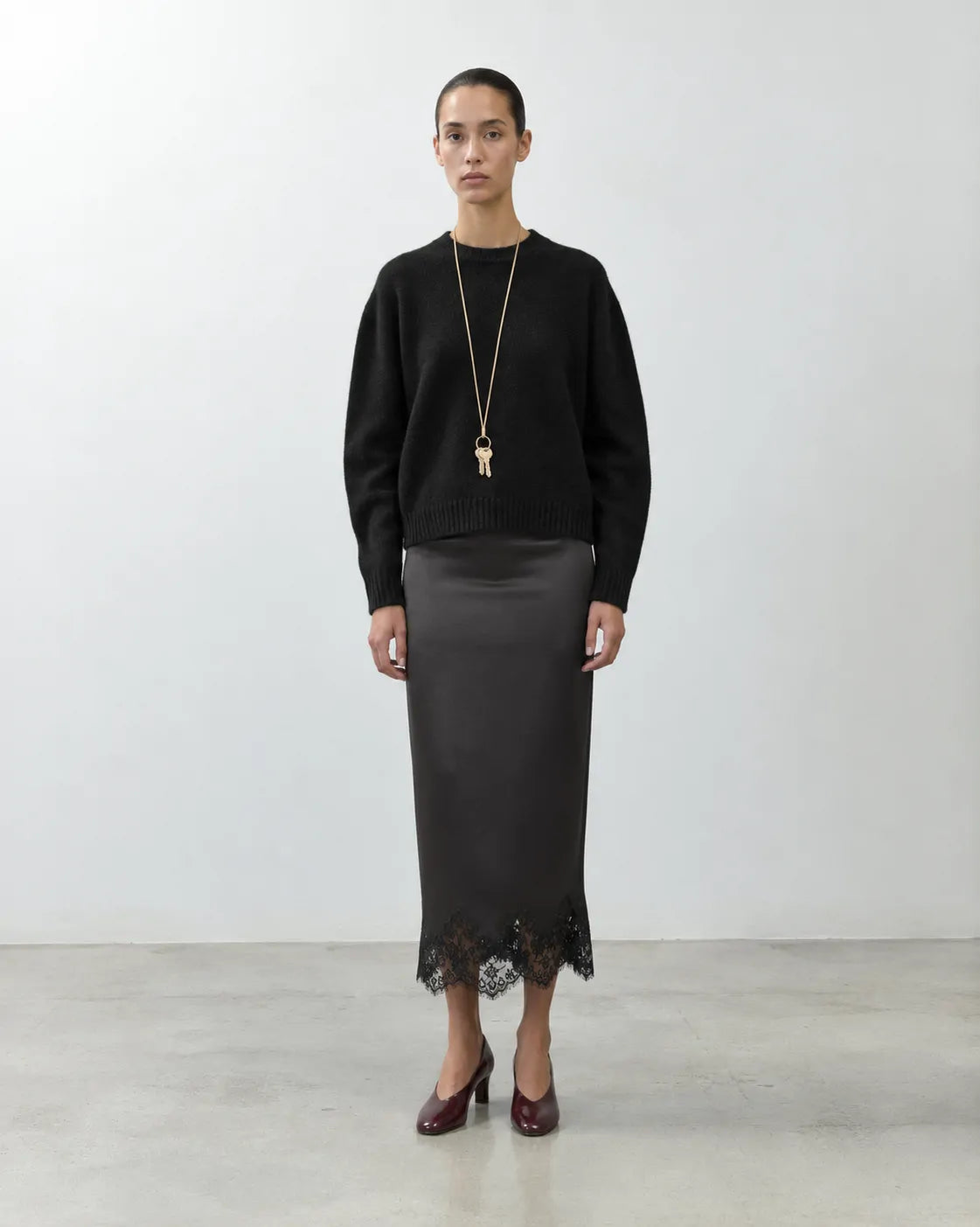 MAGLIA BOXY IN CACHEMIRE
