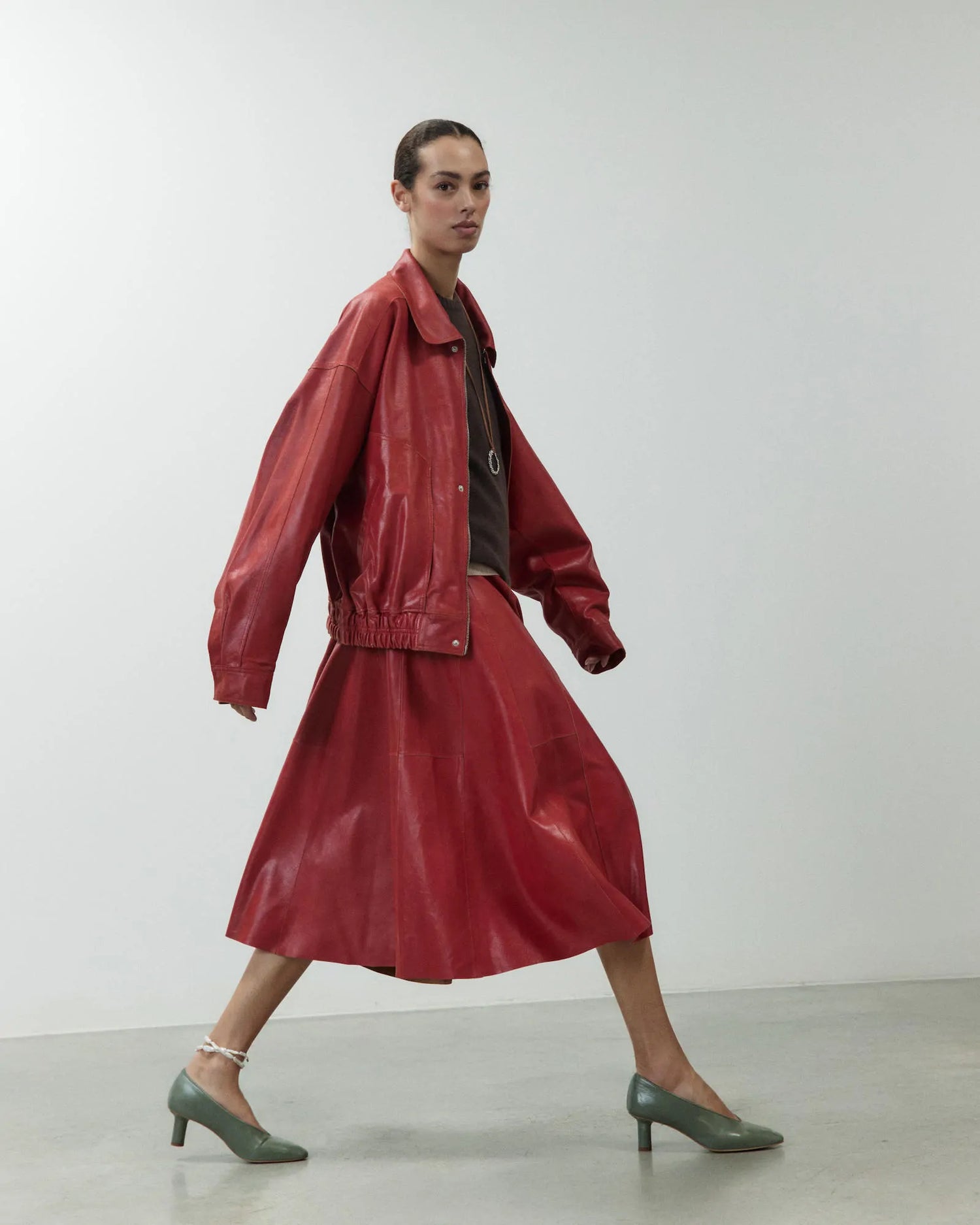 BOMBER IN PELLE