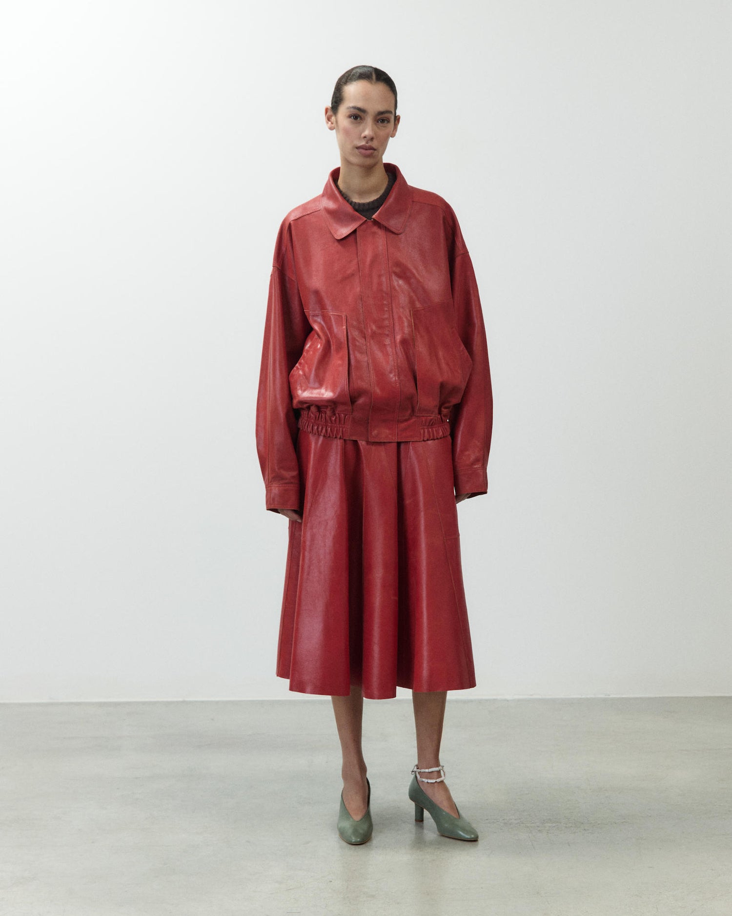BOMBER IN PELLE