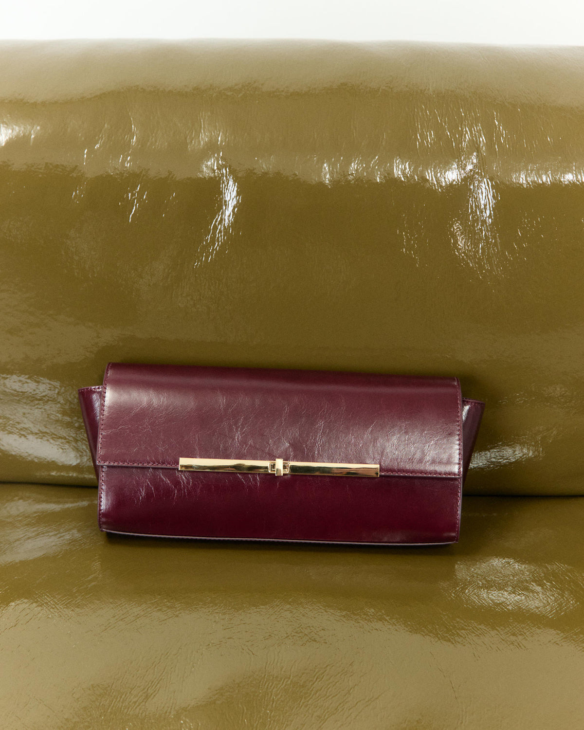 CLUTCH BAG IN PELLE