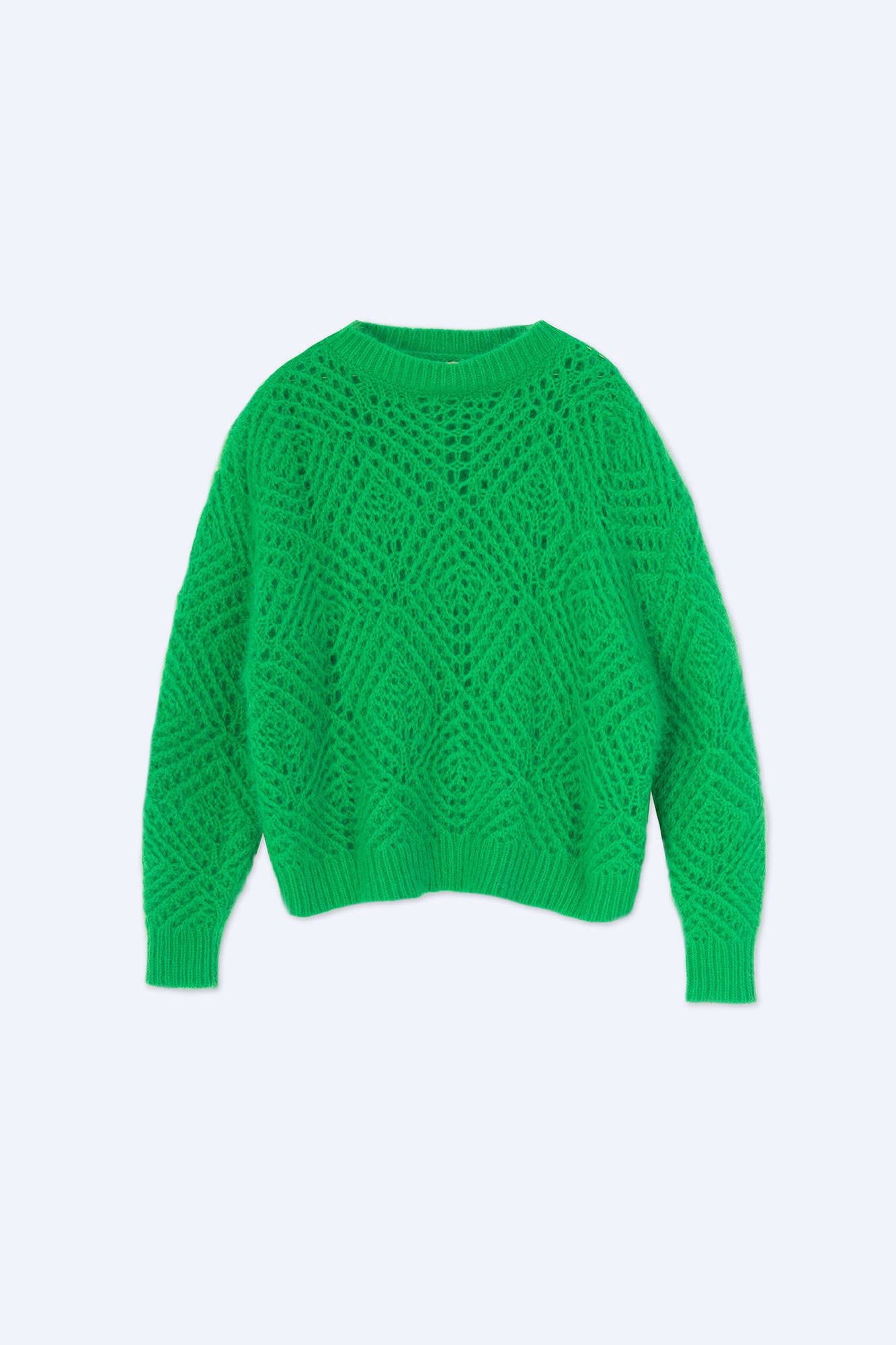 MAGLIA ANGORA MENTA