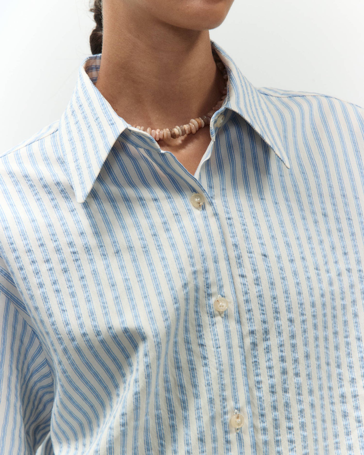 CAMICIA IN COTONE A RIGHE