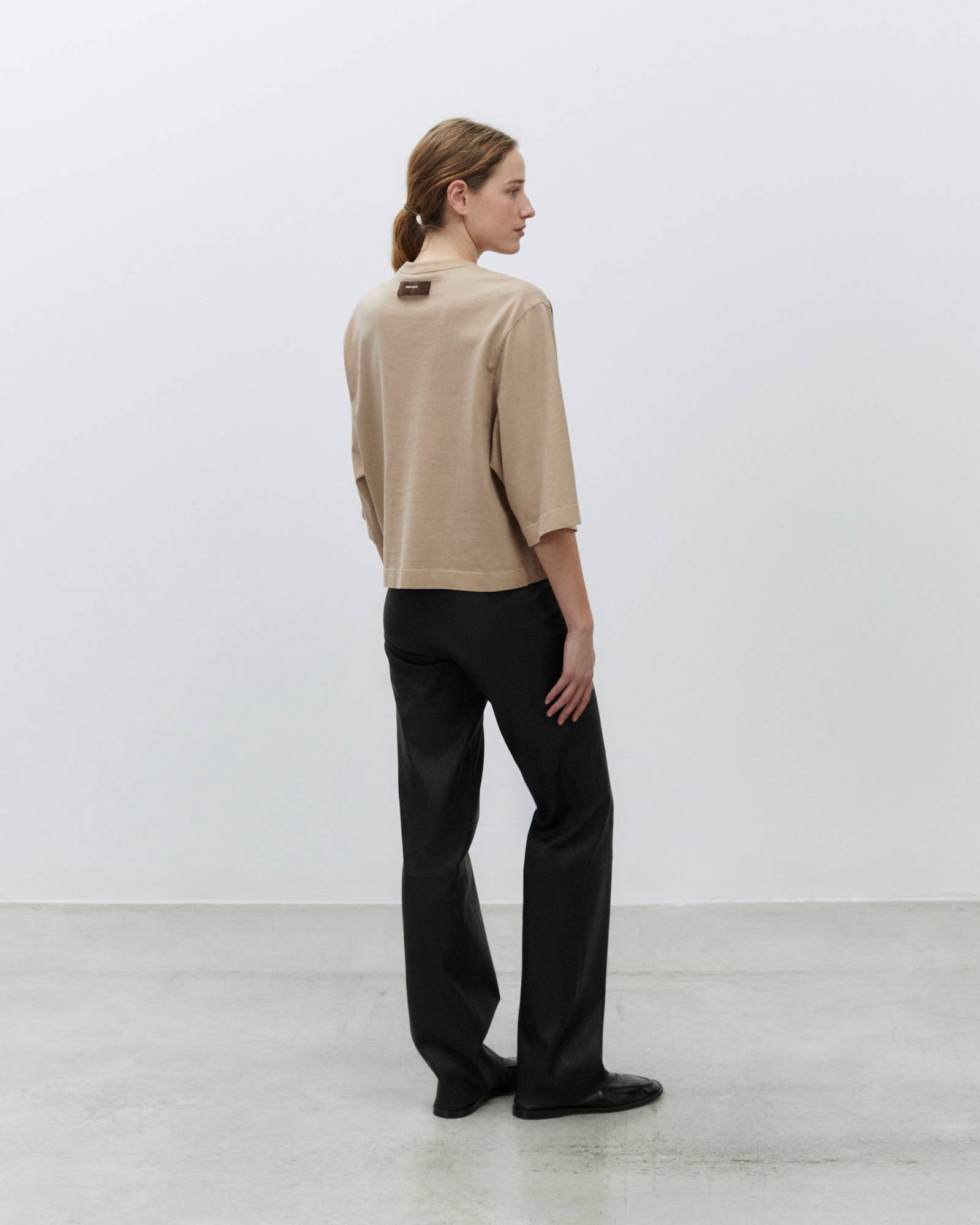 T-SHIRT BOXY RICAMO