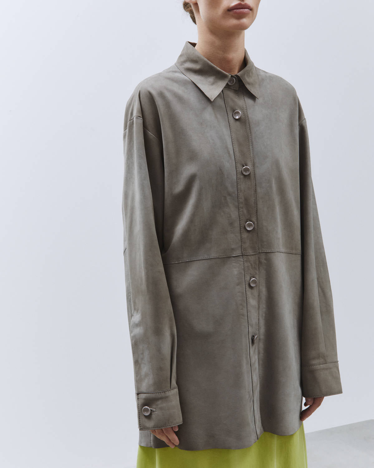 OVERSHIRT SUEDE