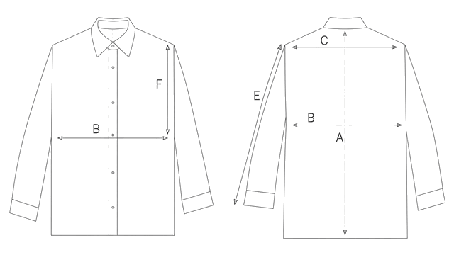 Guida misure CAMICIA OVERSIZE IN FLANELLA