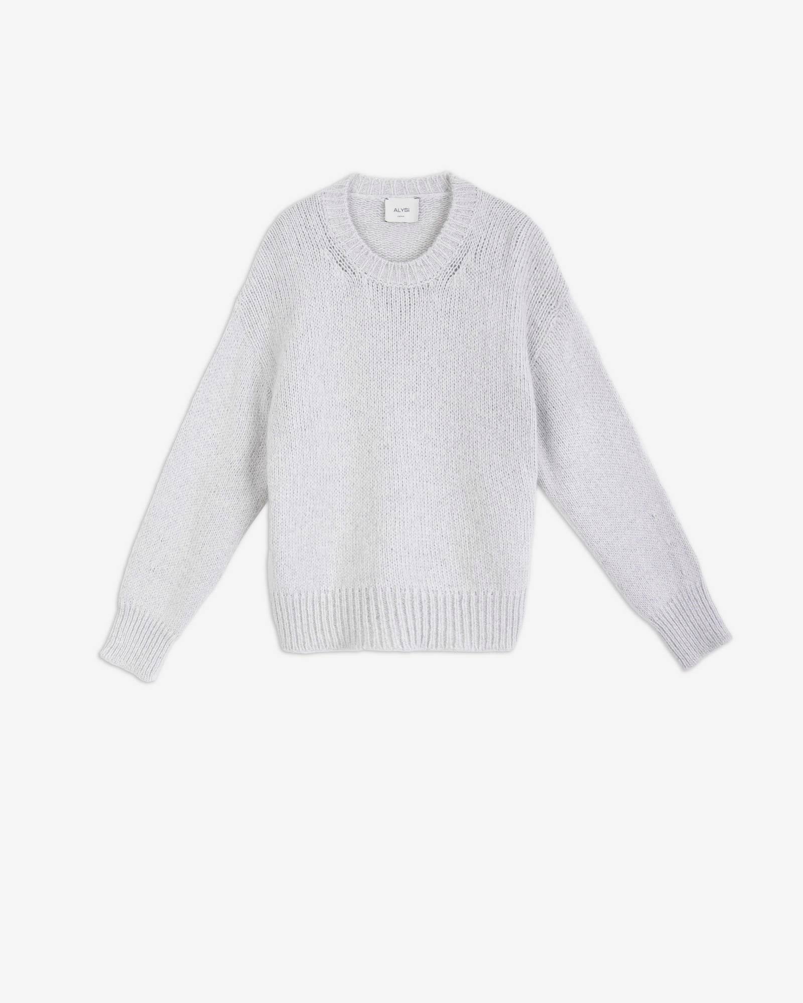 MAGLIA SHINY MISTO ALPACA