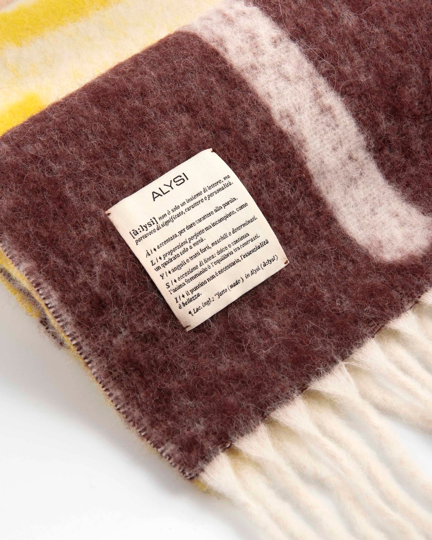 SCIARPA ALYSI MISTO LANA ALPACA