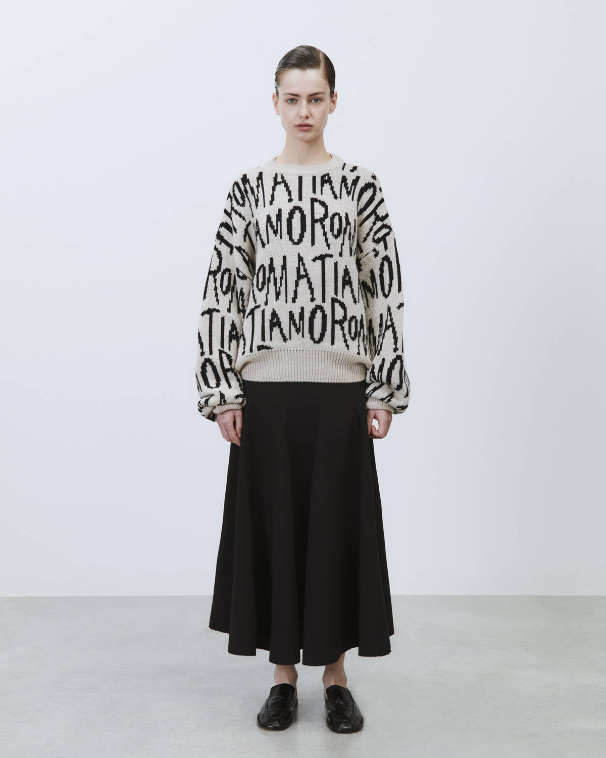 JACQUARD KNITTED PULLOVER