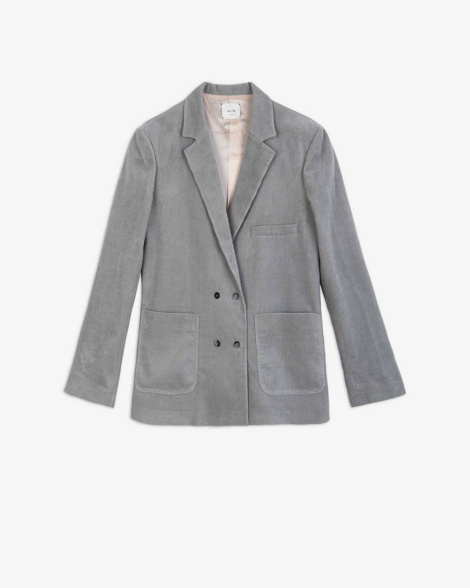 BLAZER DOPPIOPETTO VELLUTO A COSTE
