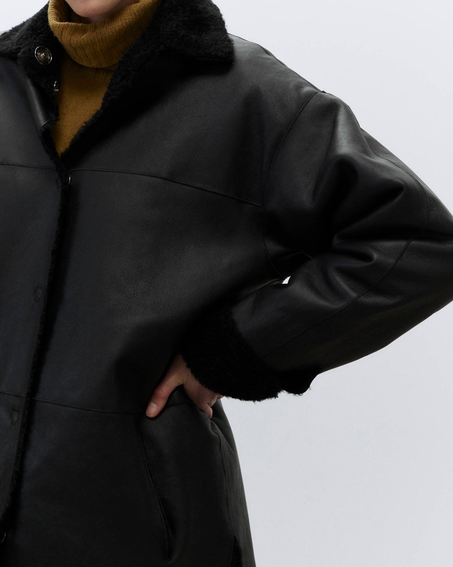GIUBBINO SHEARLING CAMICIA