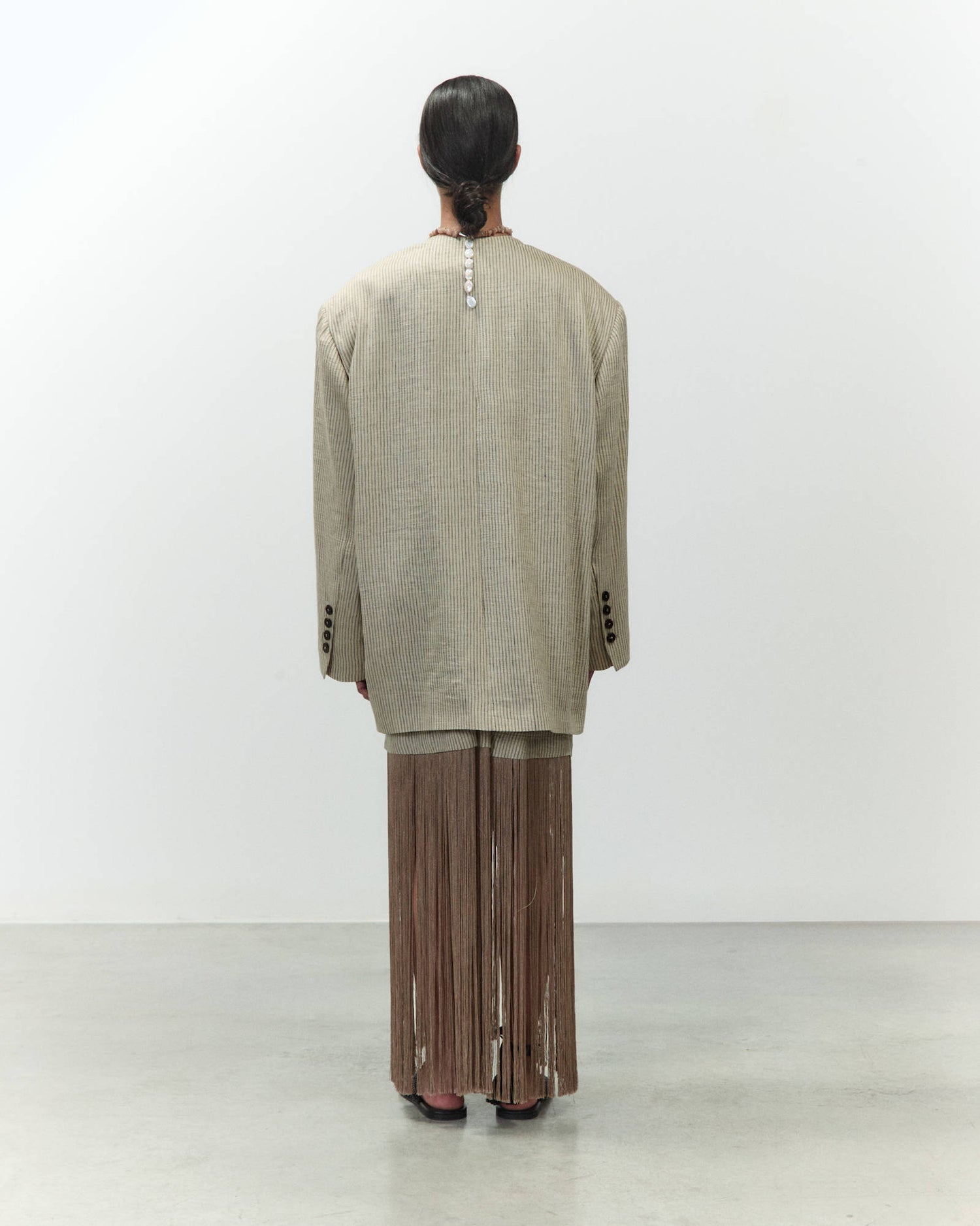 GIACCA OVERSIZE IN LINO