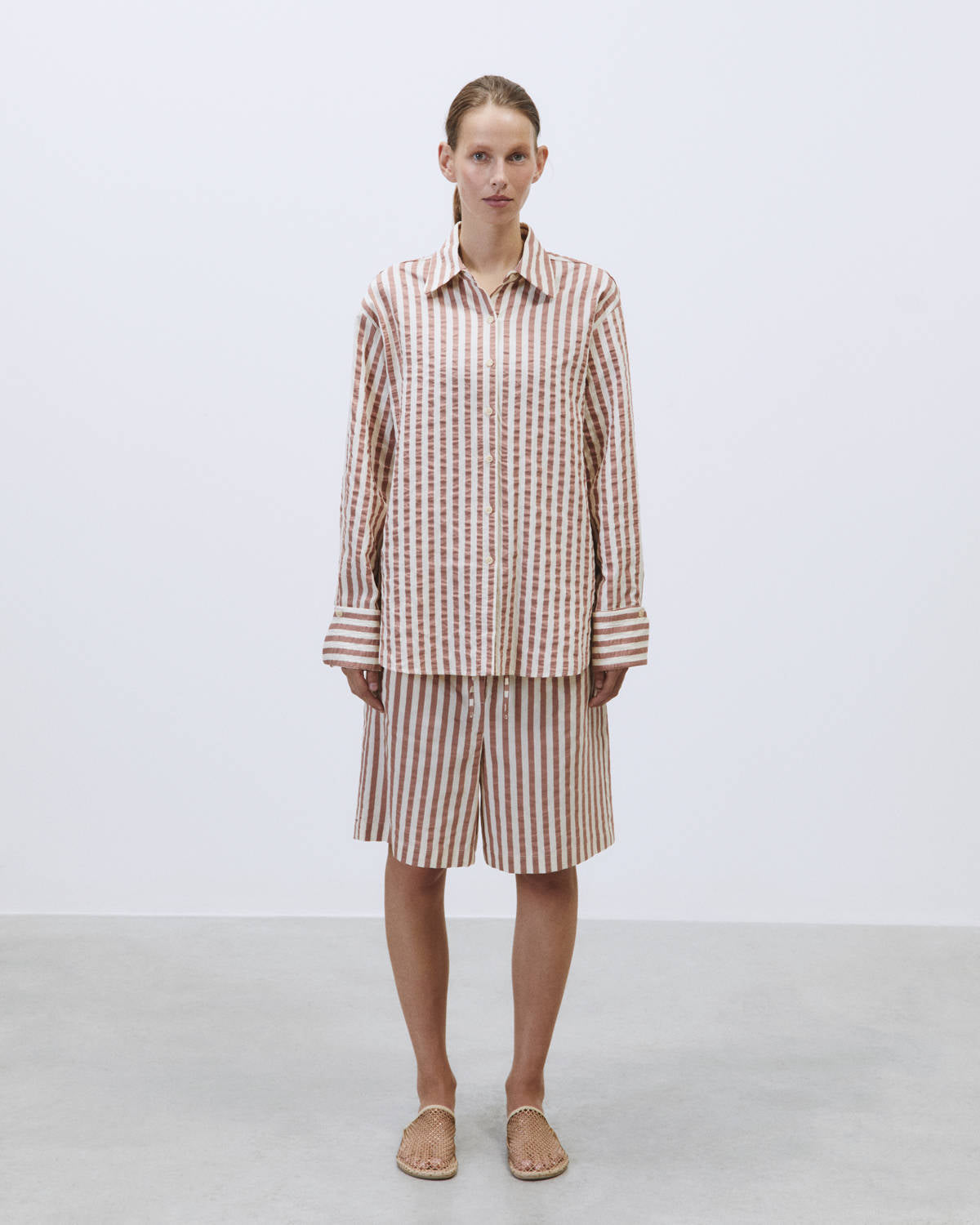 CAMICIA COLOURFUL STRIPES OVER