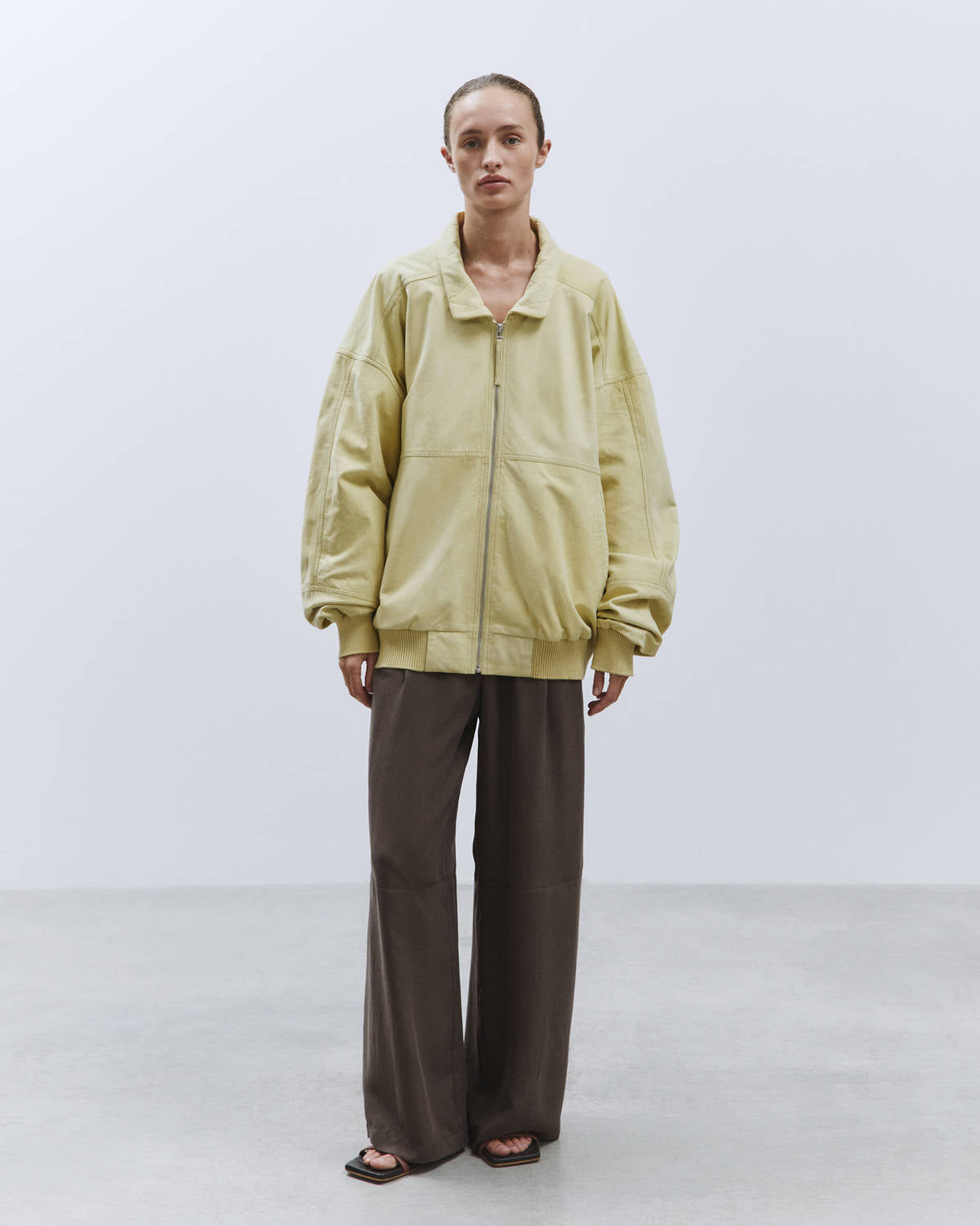 BOMBER SUEDE