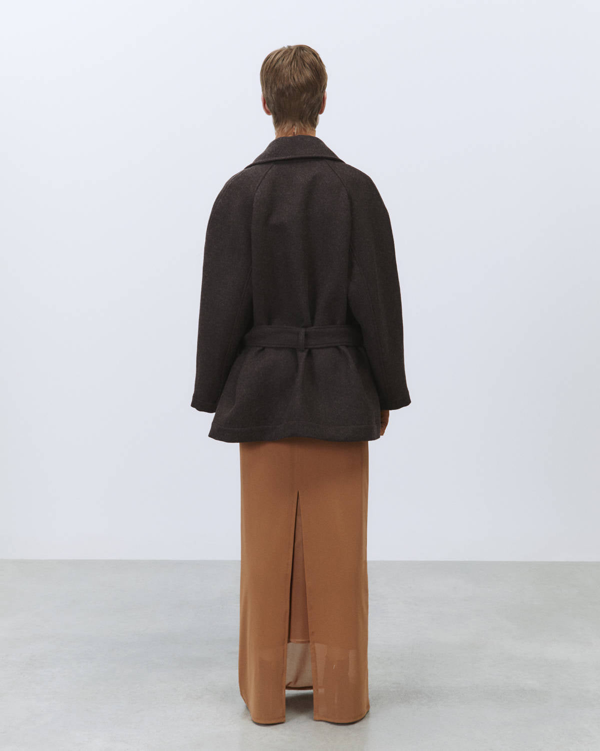 TRENCH COAT IN LANA
