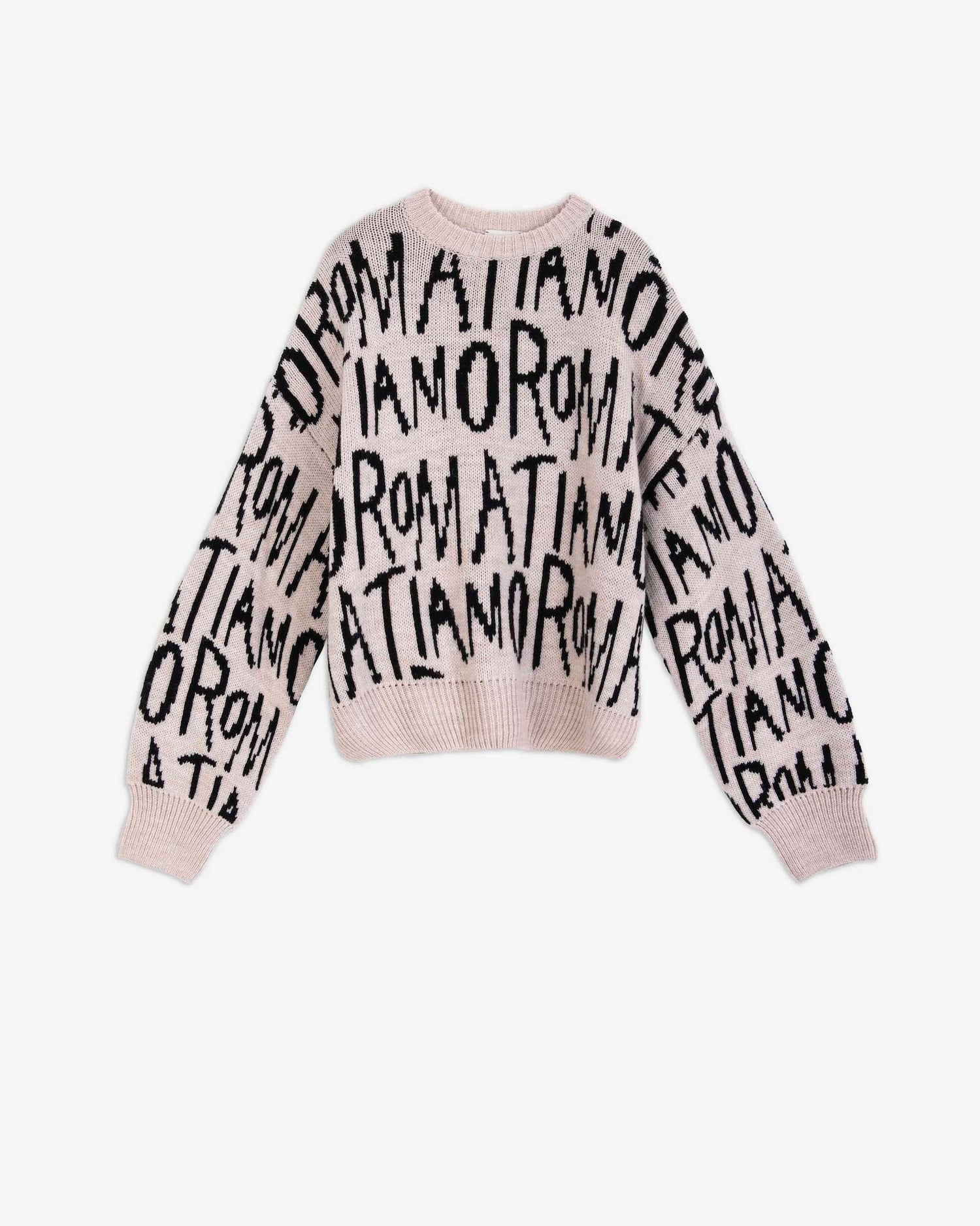 JACQUARD KNITTED PULLOVER