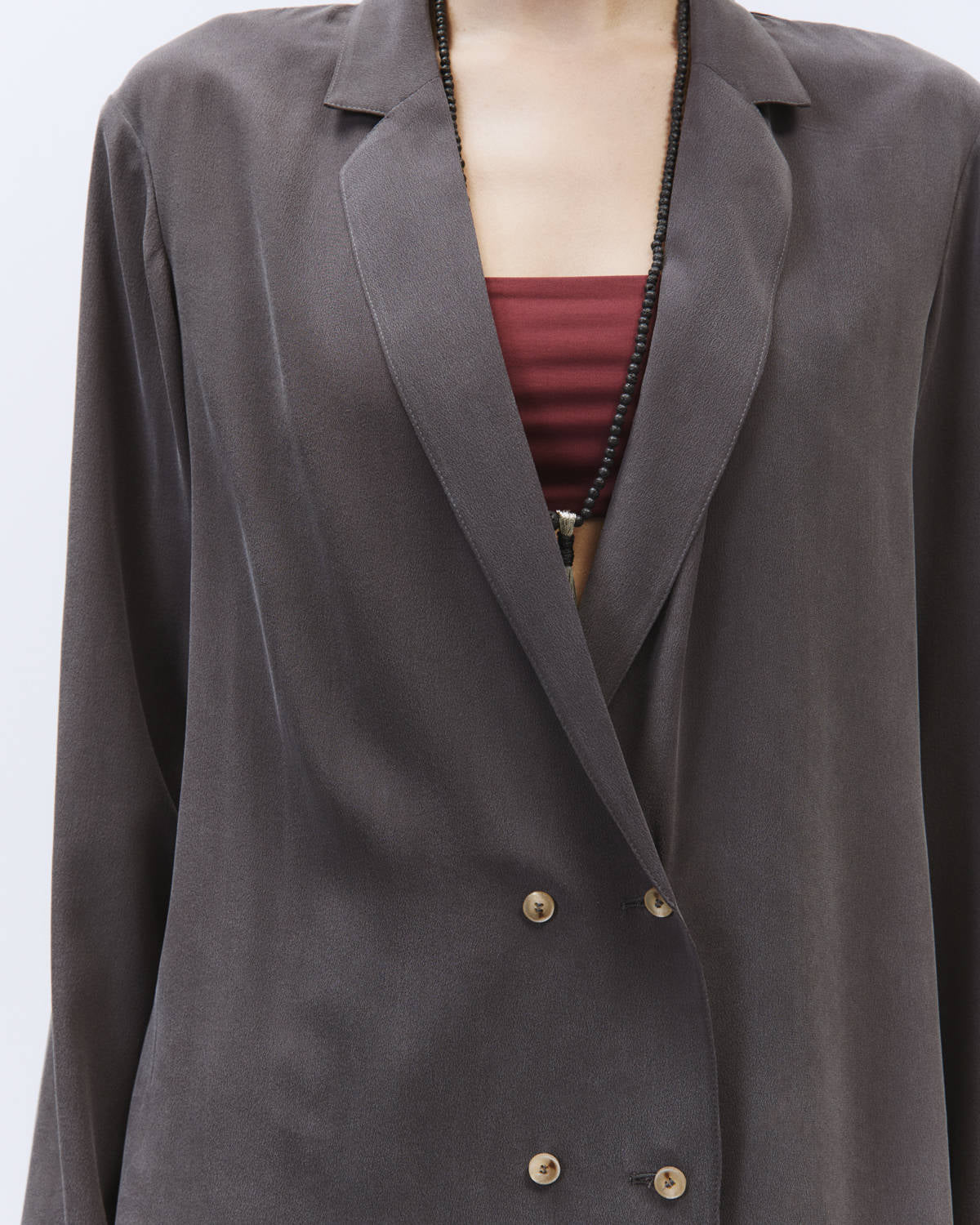 BLAZER DOPPIOPETTO SETA CREPE