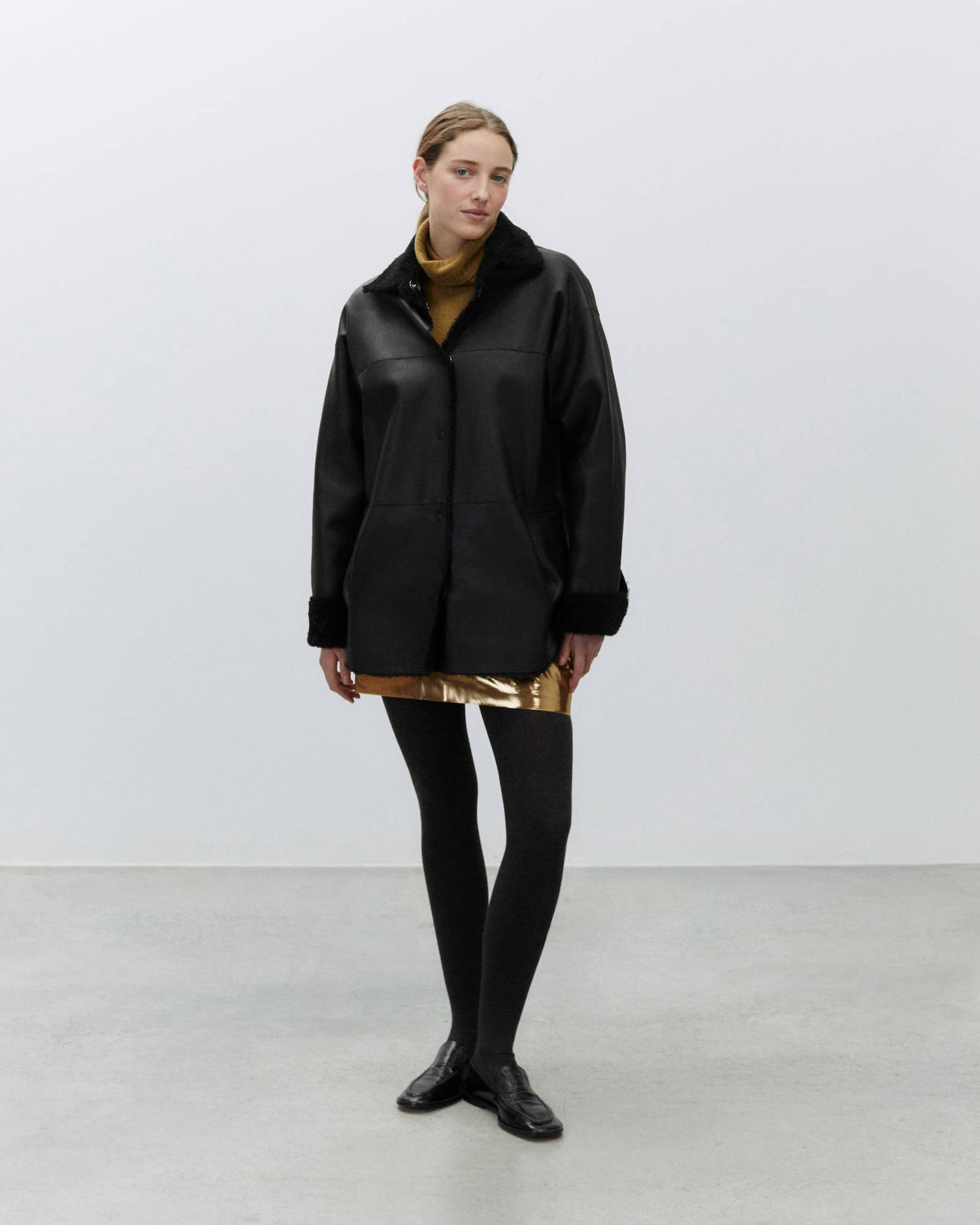 GIUBBINO SHEARLING CAMICIA