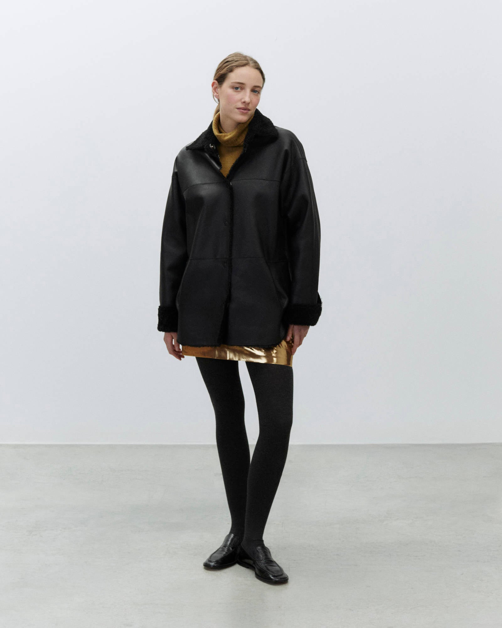 GIUBBINO SHEARLING CAMICIA