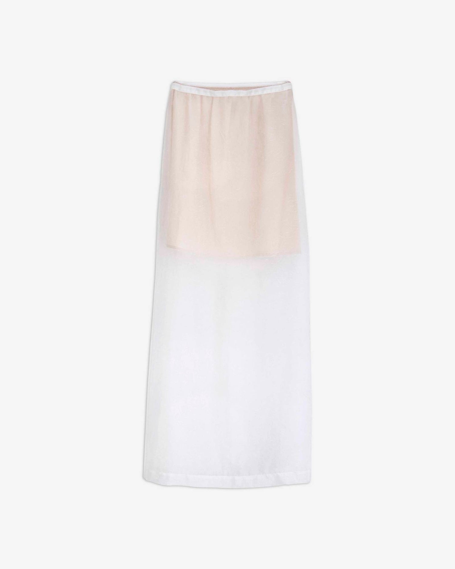 GONNA IN ORGANZA EFFETTO FRANGIA