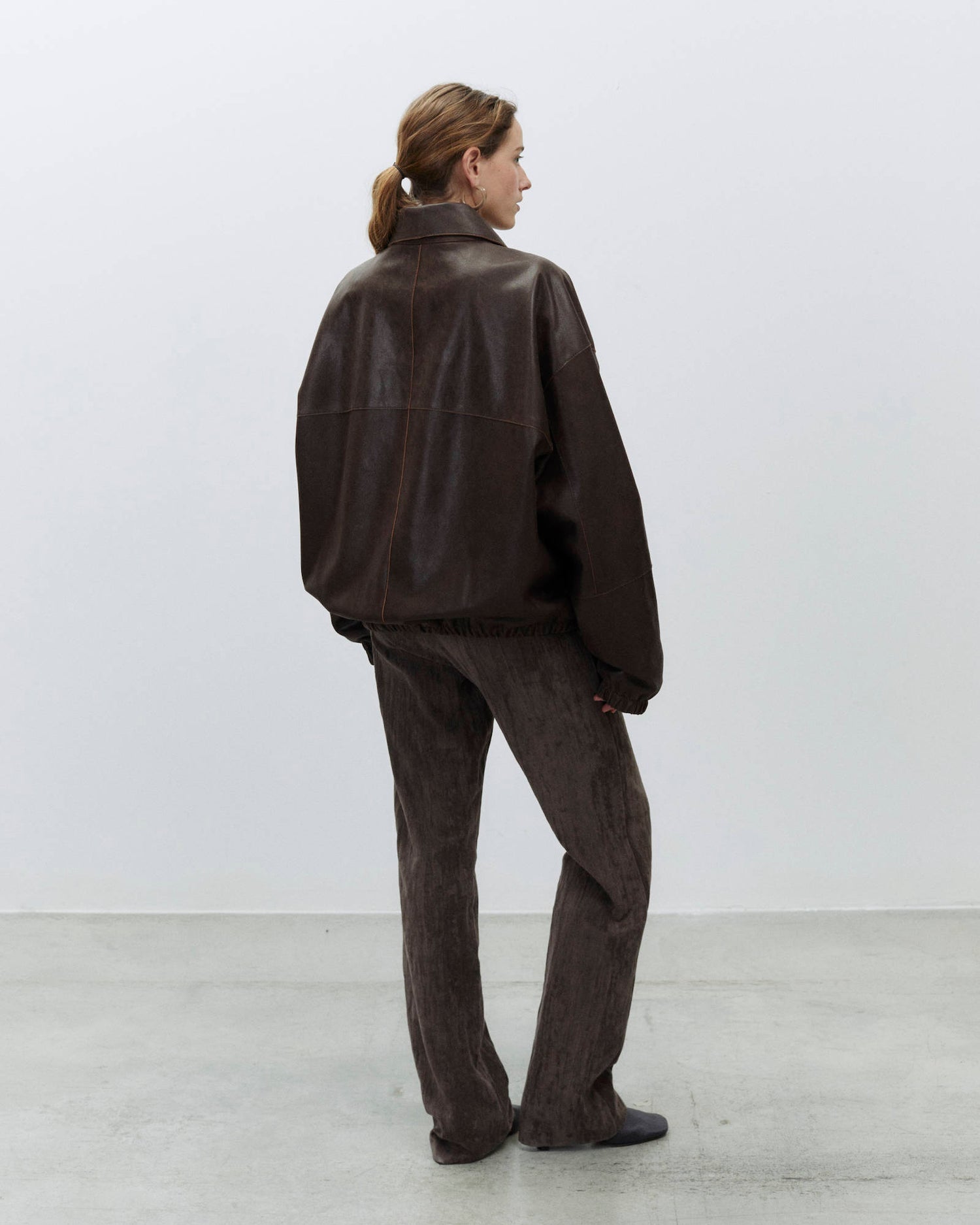BOMBER HEAVY LEATHER