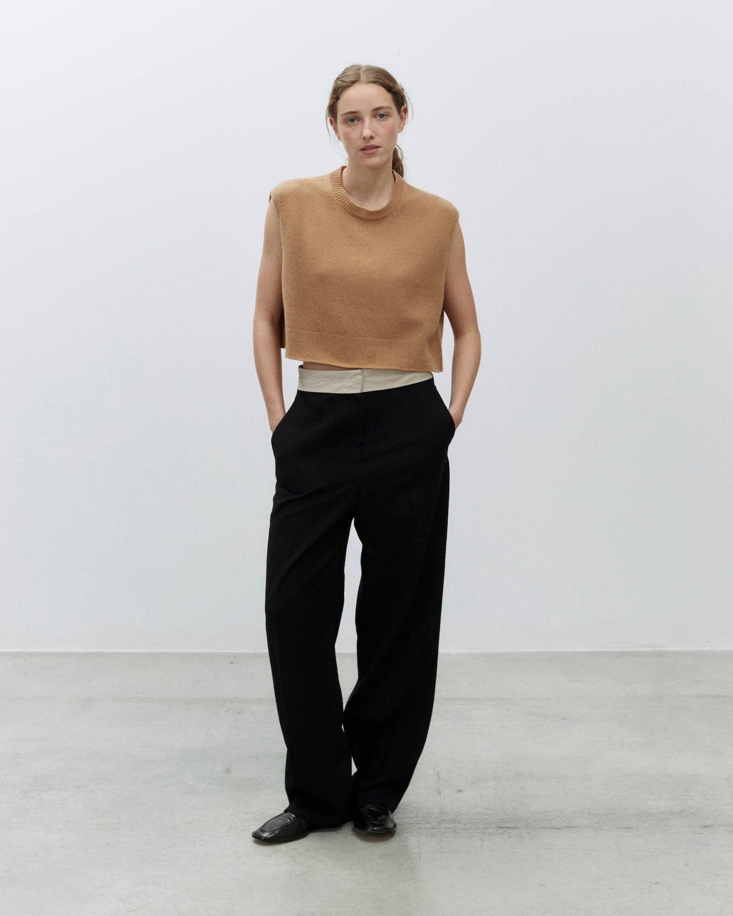 PANTALONE SOFT WOOL DRITTO