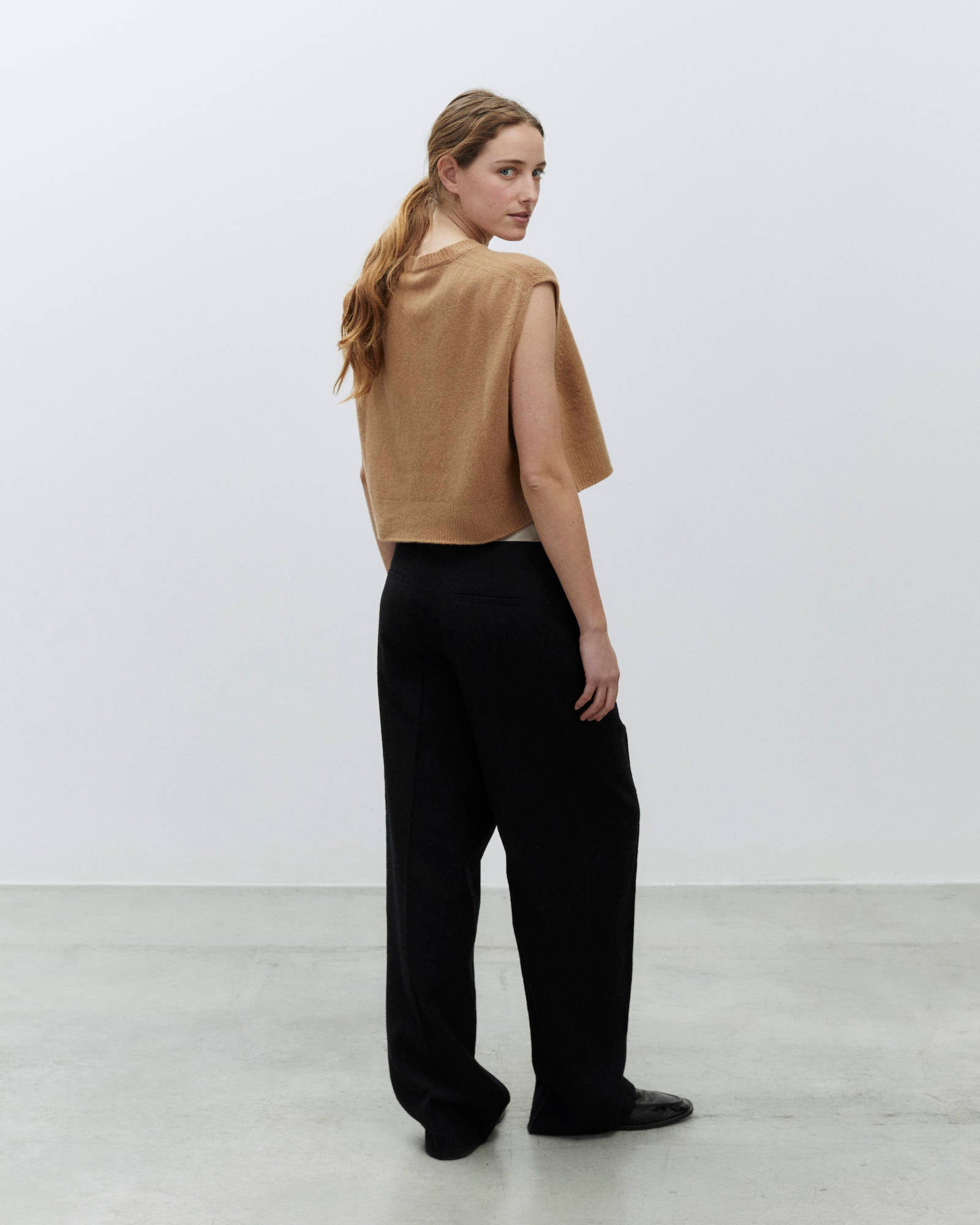 PANTALONE SOFT WOOL DRITTO