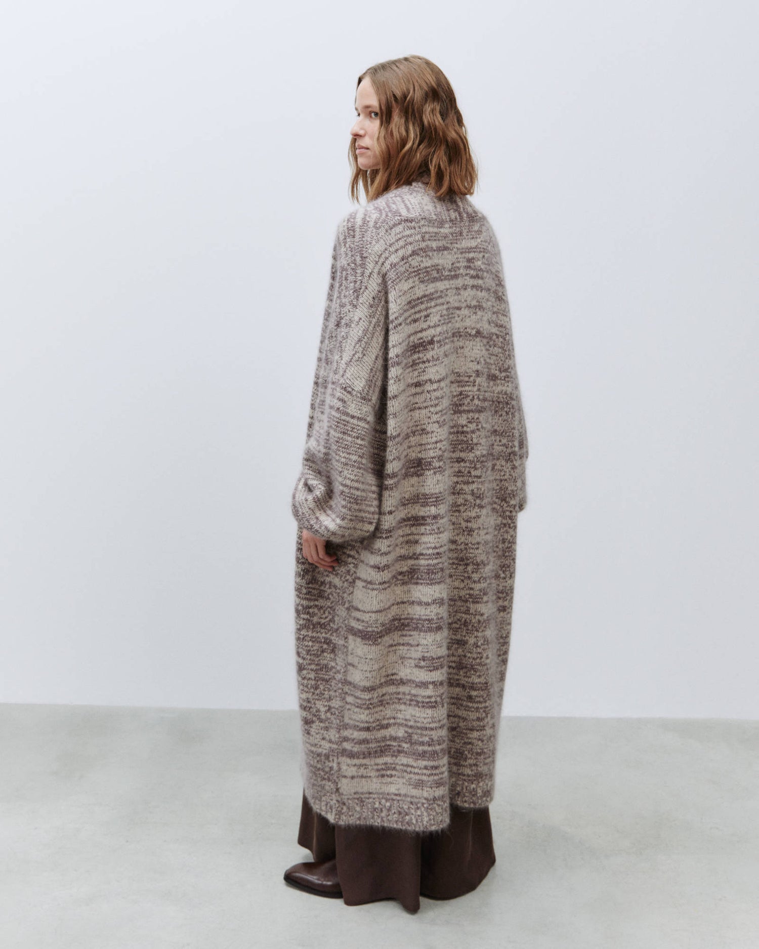 MAXI CARDIGAN ANGORA