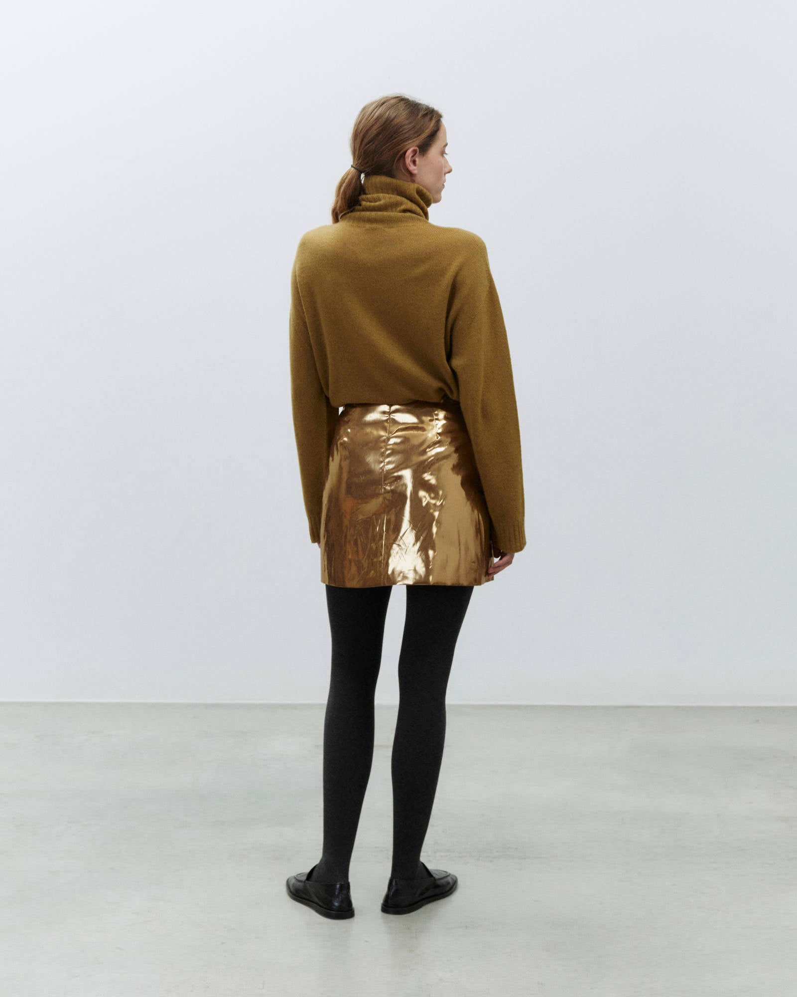 MINIGONNA GOLD