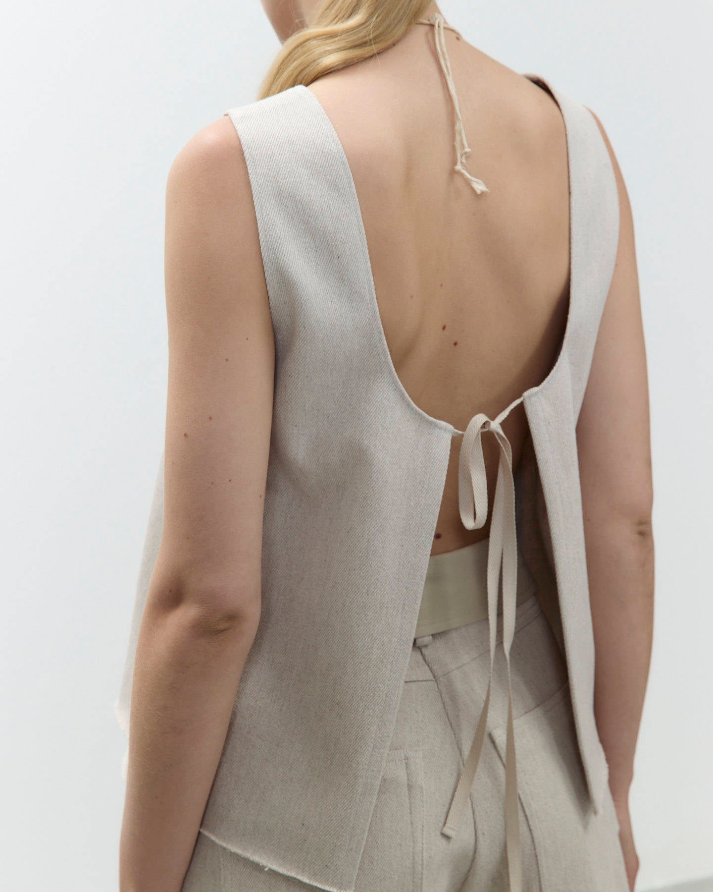 PANTALONE IN BULL CON BASCHINA