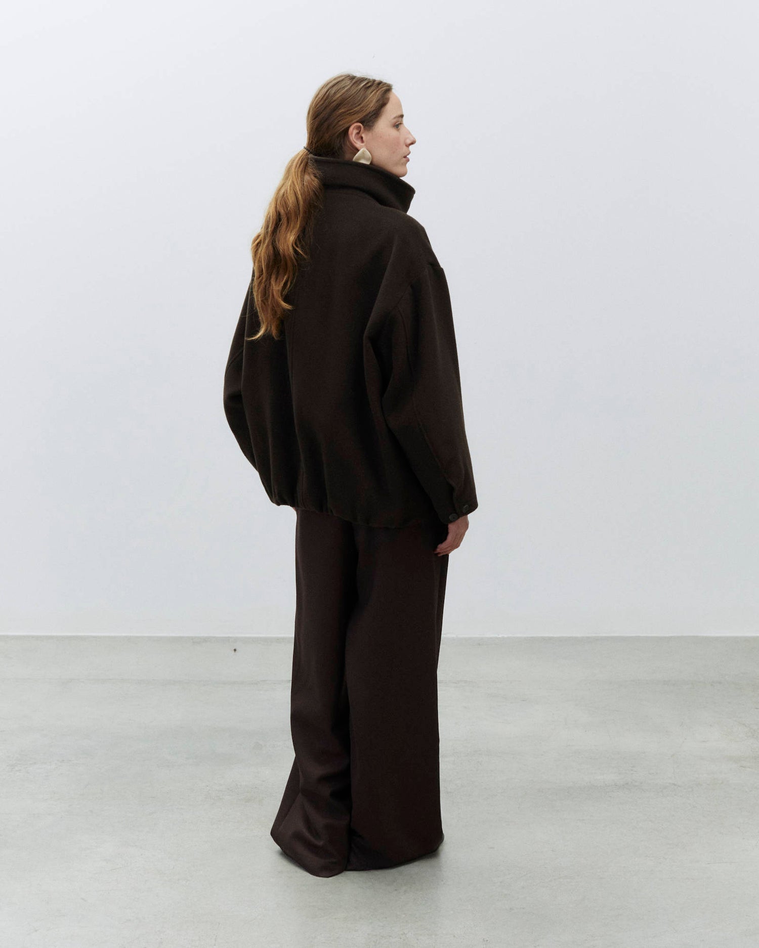 CABAN WOOL COAT CORTO