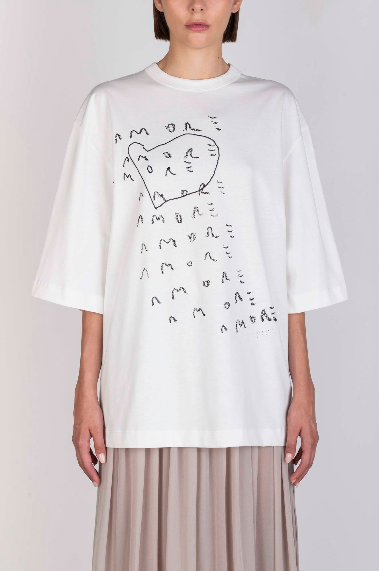 T-SHIRT OVERSIZE CURIOSITY ATELIER