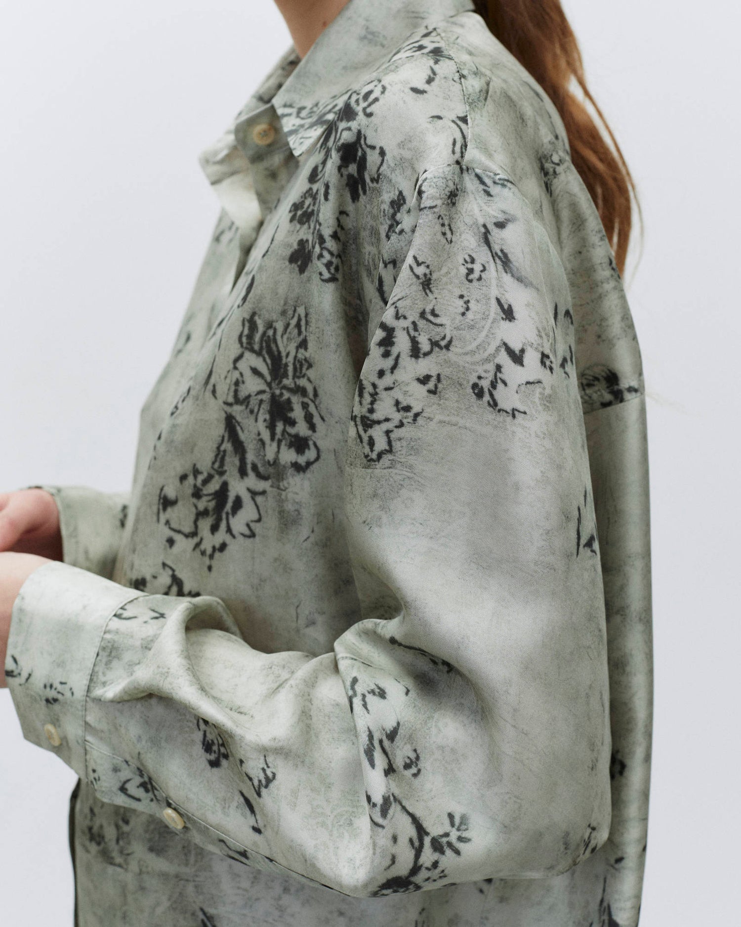 CAMICIA SETA TAPESTRY PRINT