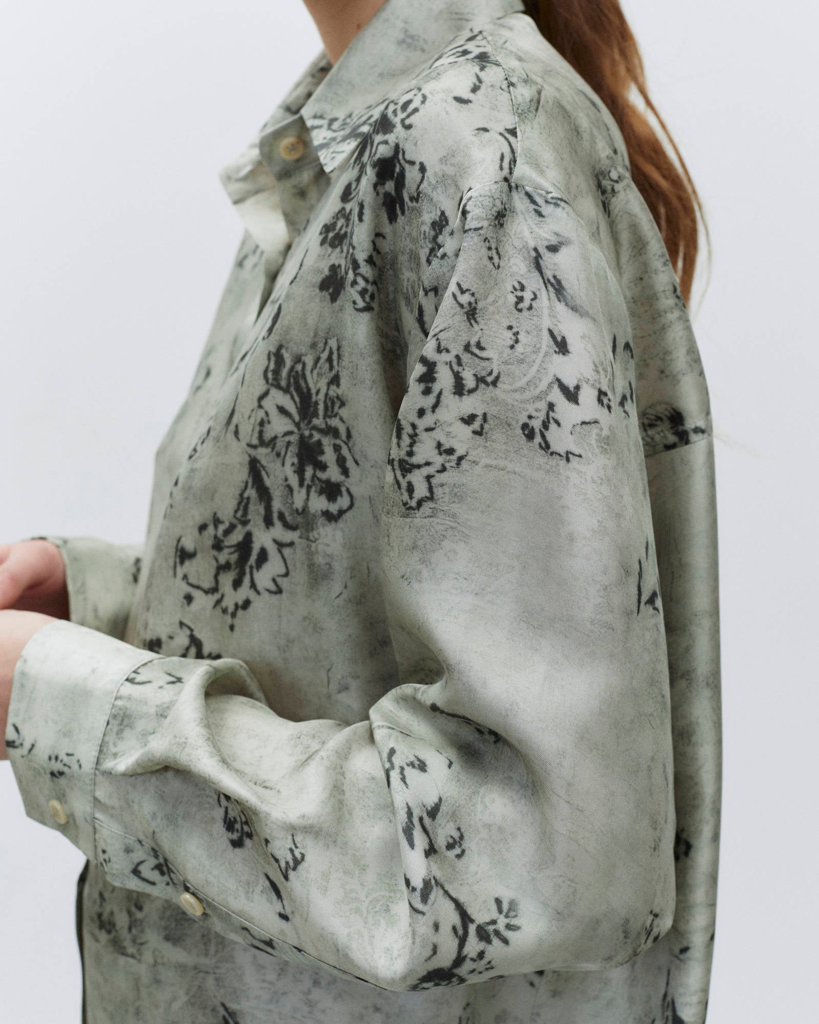 CAMICIA SETA TAPESTRY PRINT